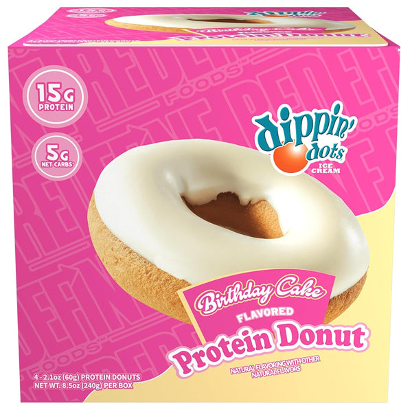Redefine Foods Protein Donuts 8pk