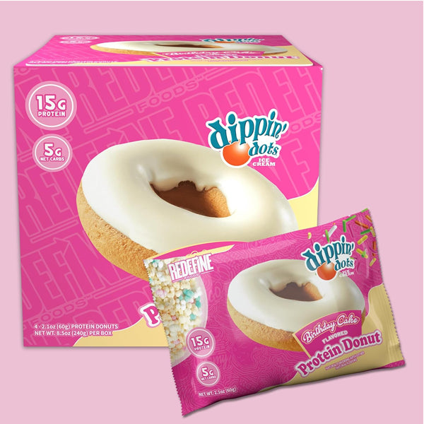 Redefine Foods Protein Donuts 8pk