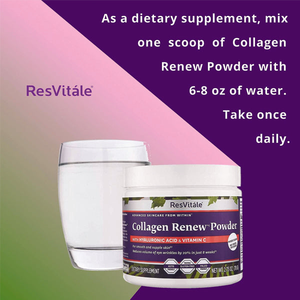 ResVitale Collagen Renew Powder 2.75oz