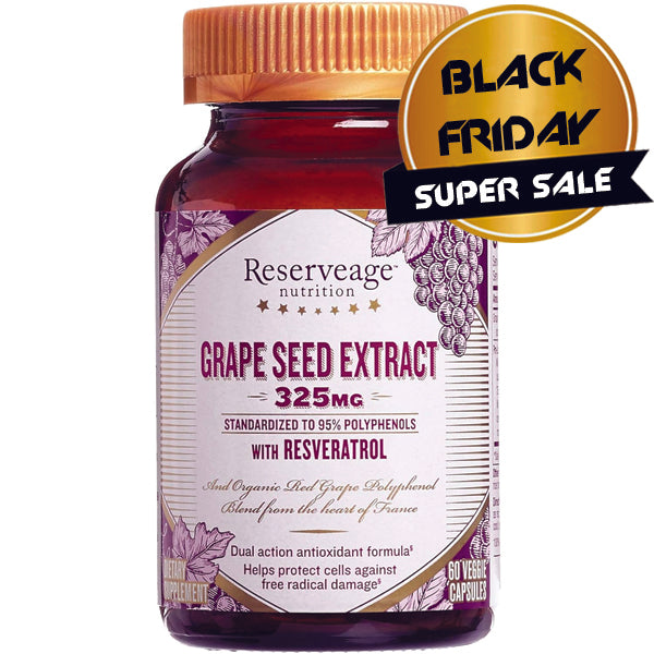 Reserveage Nutrition Grape Seed Extract Capsules