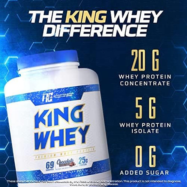 2 x 5lbs Ronnie Coleman Signature Series King Whey