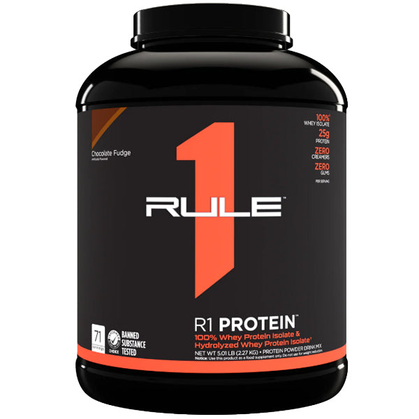 Rule1 R1 Whey Protein Isolate 5lbs