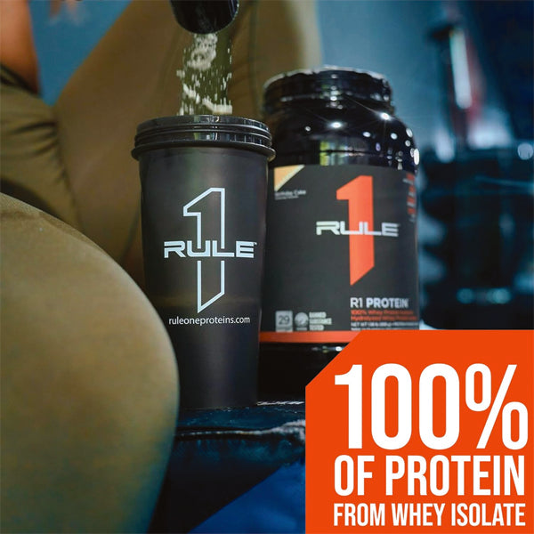 Rule 1.clear Raspberry Rule1 R1 Isolate & Hydrolyzed Whey Protein 2lbs