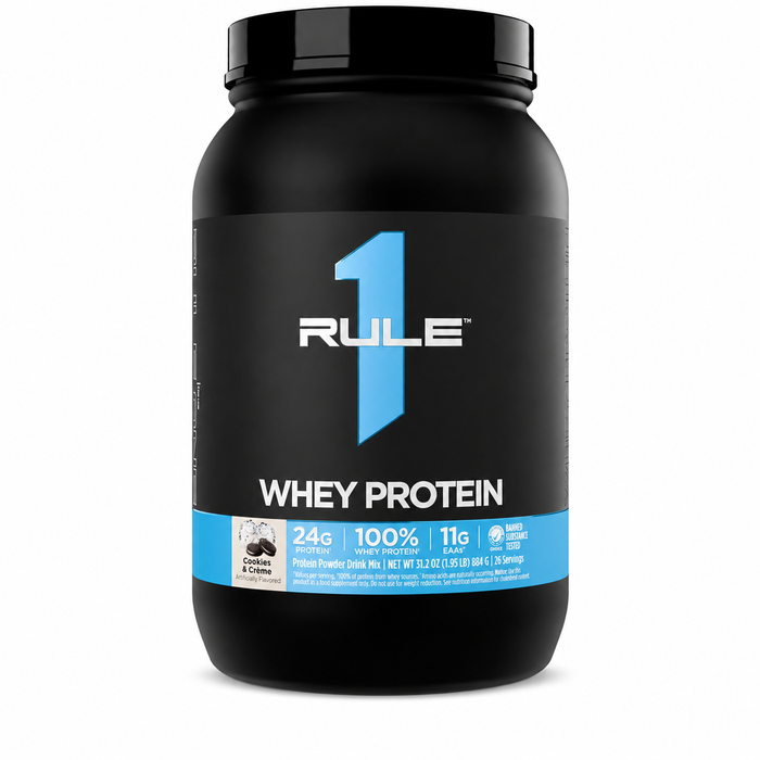 Rule1 100% Whey Protein Blend 2lbs