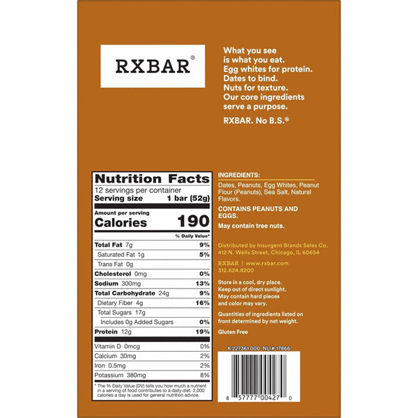 RXBar Protein Bars 12pk