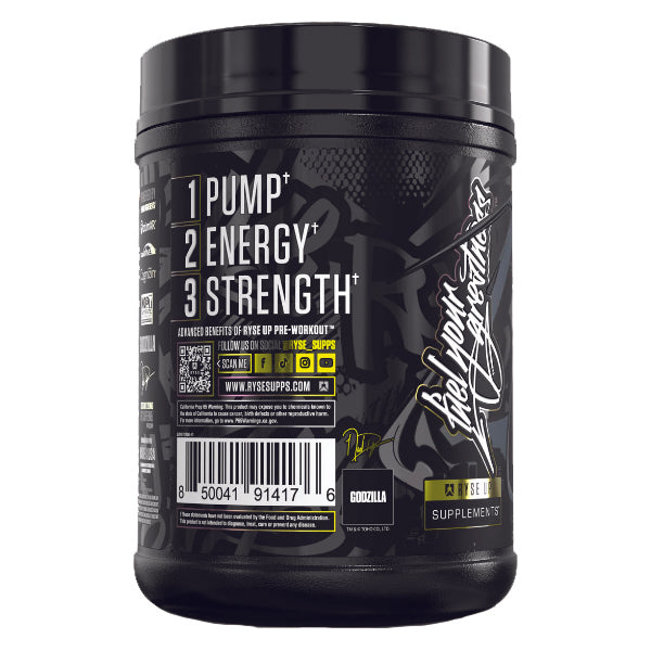 Ryse Godzilla Pre-Workout 20/40 Servings