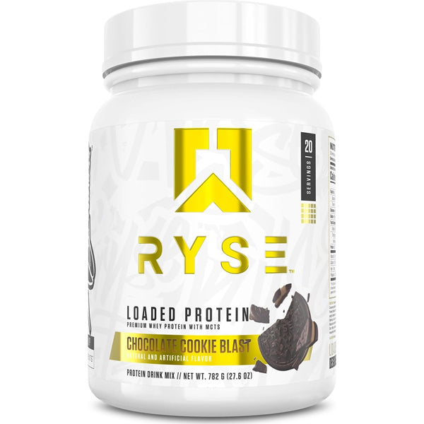 Ryse Loaded Whey Protein with MCT's 20 Servings