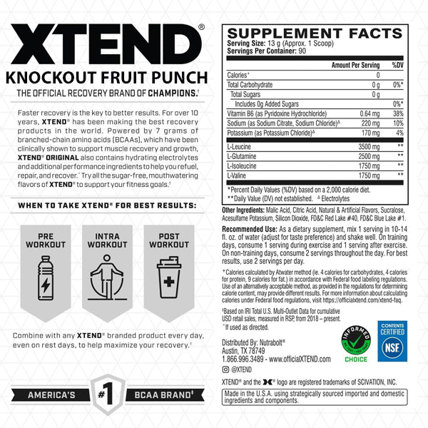 Xtend Original BCAA 90 Servings