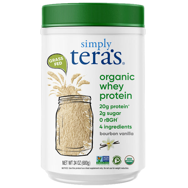 Simply Terra's Organic Grass-Fed Whey Protein 1.5lbs