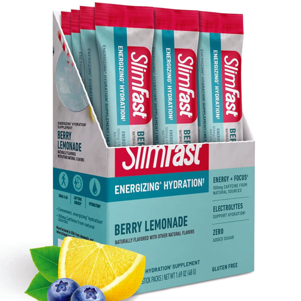 SlimFast Intermittent Fasting Energizing Hydration 12pk