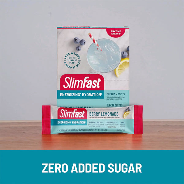 SlimFast Intermittent Fasting Energizing Hydration 12pk