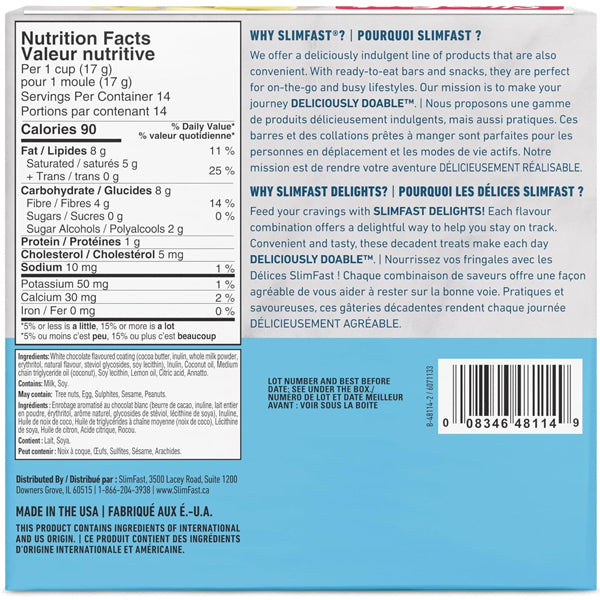 SlimFast Delights Snack Cups 14pk