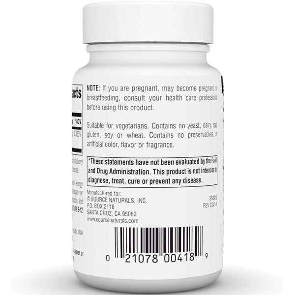 Source Naturals Vitamin B-12 2000mcg 100 Lozenges