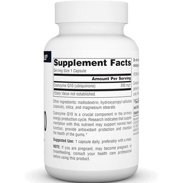 Source Naturals Coenzyme Q10 200mg 60 Softgels