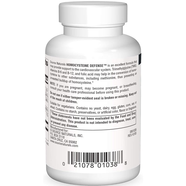 Source Naturals Homocysteine Defense 60 Tablets