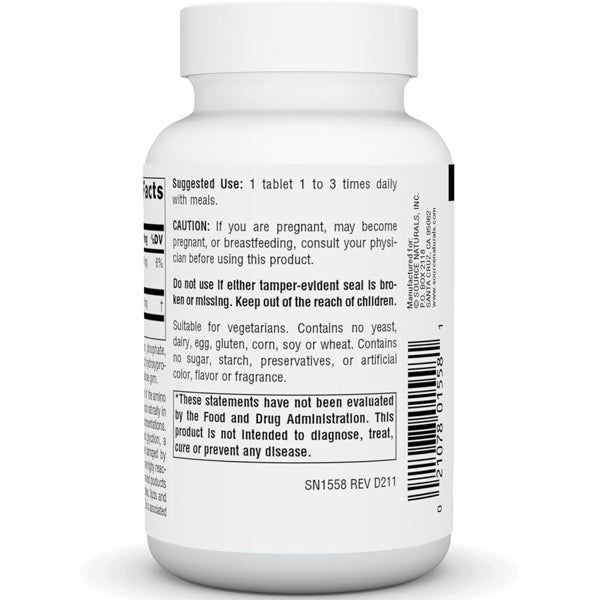 Source Naturals L-Carnosine 500mg 60 Tablets