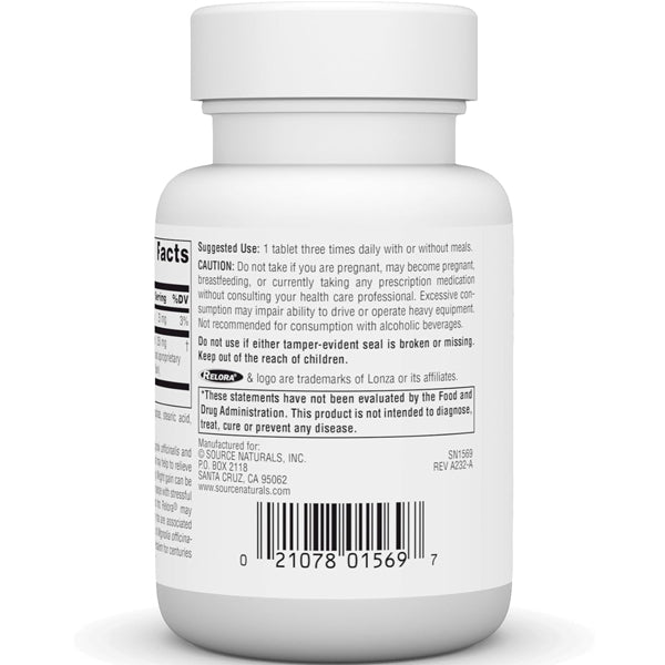 Source Naturals Relora 45 Tablets