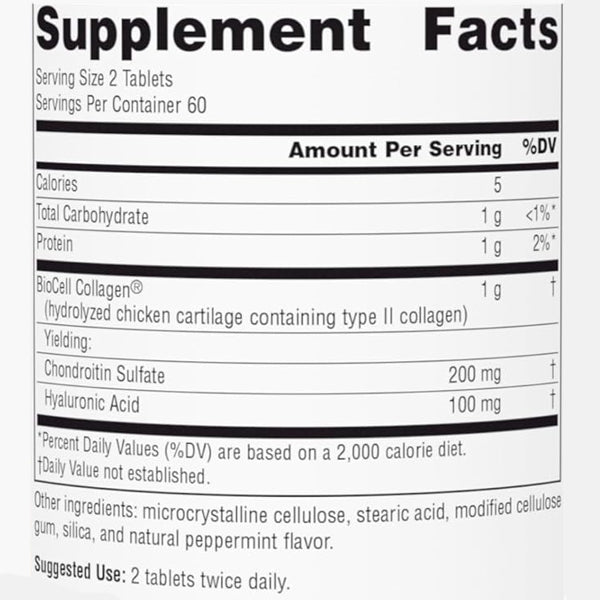 Source Naturals Skin Eternal Hyaluronic Acid 50mg 120 Tablets