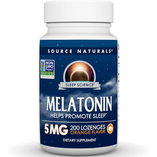 Source Naturals Sleep Science Melatonin 5mg 200 Lozenges