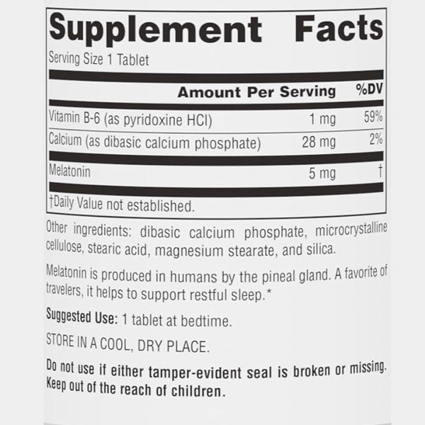 Source Naturals Sleep Science 5mg Melatonin 60 Tablets