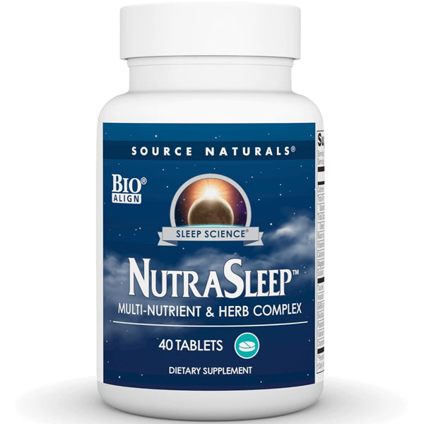 Source Naturals Sleep Science NutraSleep 40 Tablets