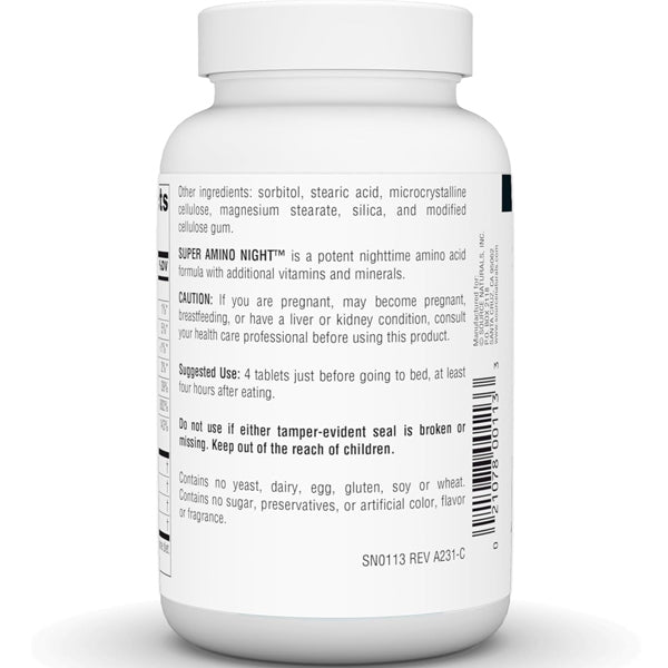 Source Naturals Super Amino Night 120 Tablets