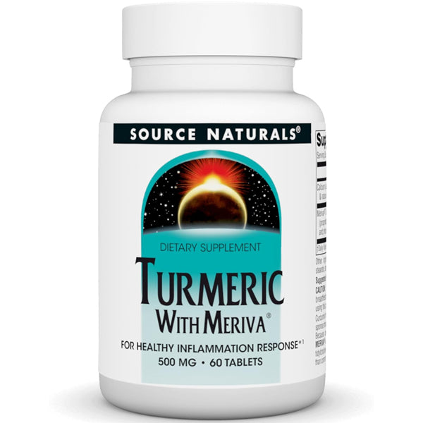 Source Naturals Turmeric With Meriva 500mg 60 Capsules