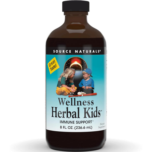 Source Naturals Wellness Herbal Kids Immune Support 8oz Liquid