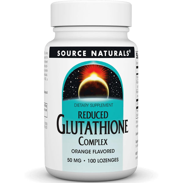 Source Naturals Reduced Glutathione Complex 100 Lozenges