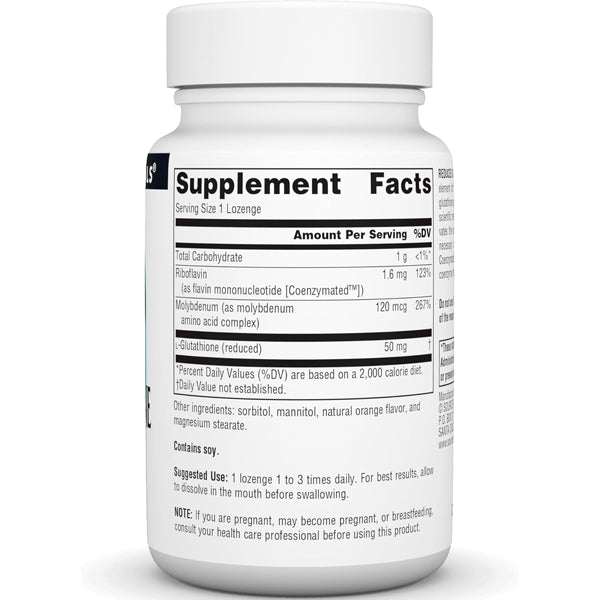 Source Naturals Reduced Glutathione Complex 100 Lozenges