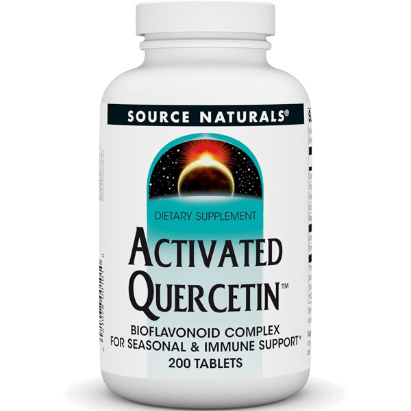 Source Naturals Activated Quercetin 200 Tablets