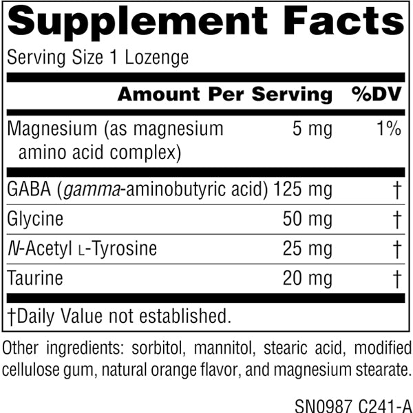 Source Naturals GABA Calm 60 Lozenges