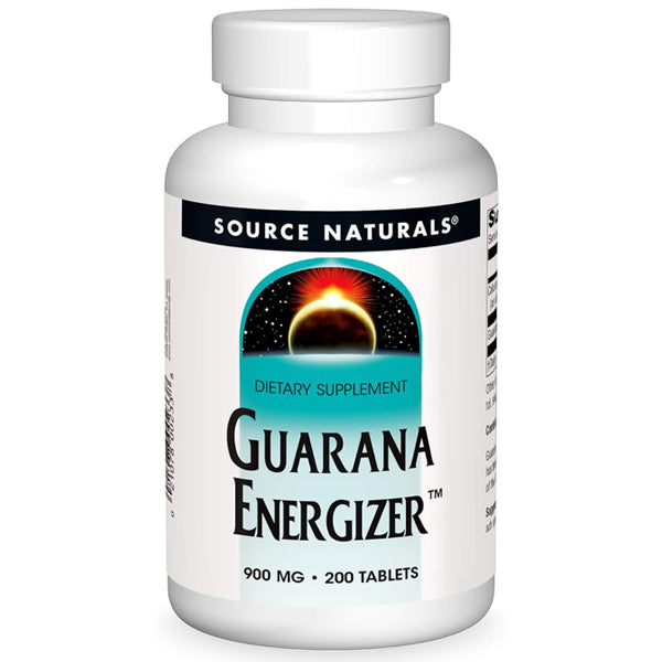 Source Naturals Guarana Energizer 200 Tablets