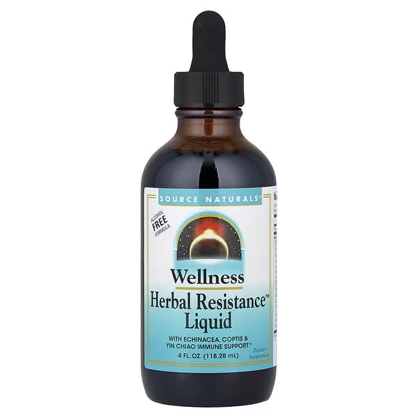 Source Naturals Wellness Herbal Resistance 4oz Liquid