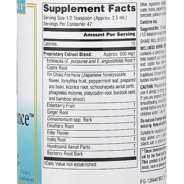 Source Naturals Wellness Herbal Resistance 4oz Liquid