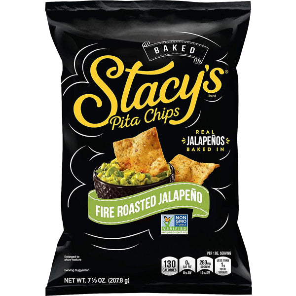 12 x 7.3oz Stacy's Baked Pita Chips