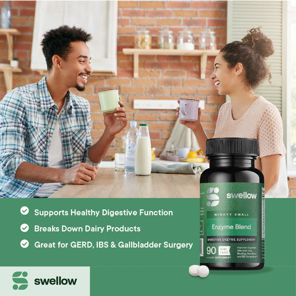Swellow Digestive Enzyme Blend Tablets