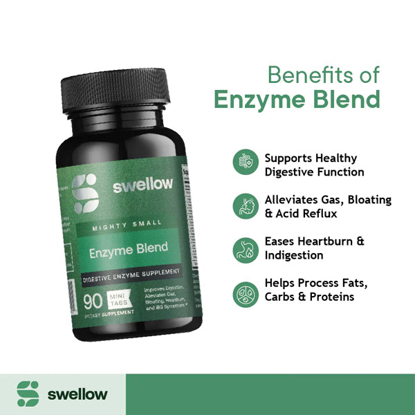 Swellow Digestive Enzyme Blend Tablets