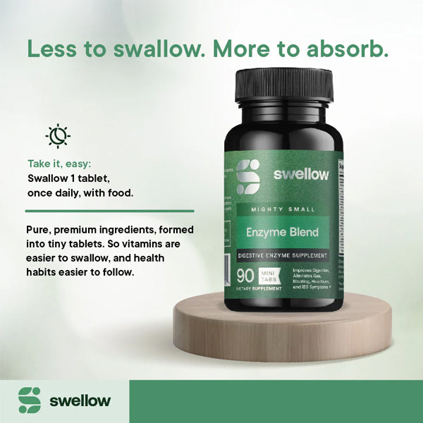 Swellow Digestive Enzyme Blend Tablets