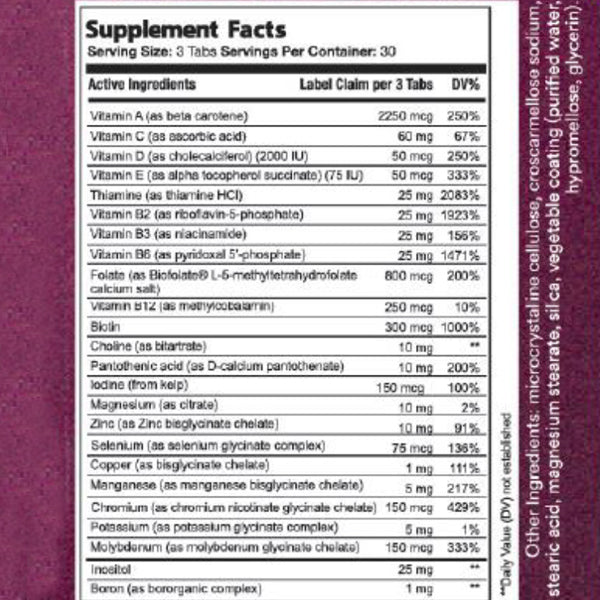 Swellow Daily Multi Vitamin Tablets