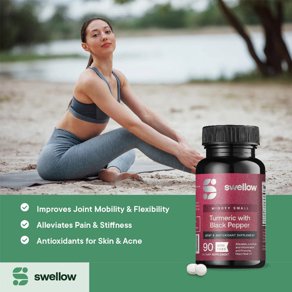 Swellow Turmeric with Black Pepper Tablets