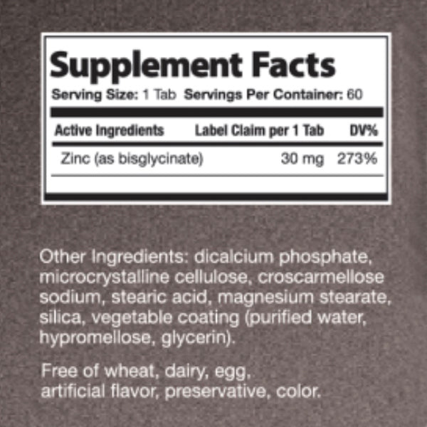 Swellow Zinc Immunity Supplement Tablets