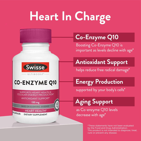 Swisse Co-Enzyme Q10 Capsules