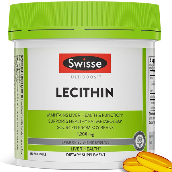 Swisse Lecithin Liver Health Softgels