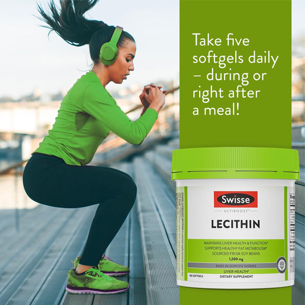Swisse Lecithin Liver Health Softgels