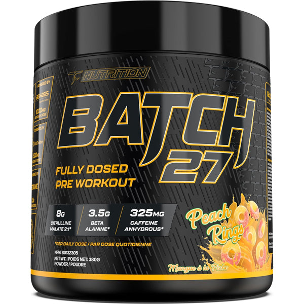 TC Nutrition Batch 27 Pre Workout 40/20 Servings
