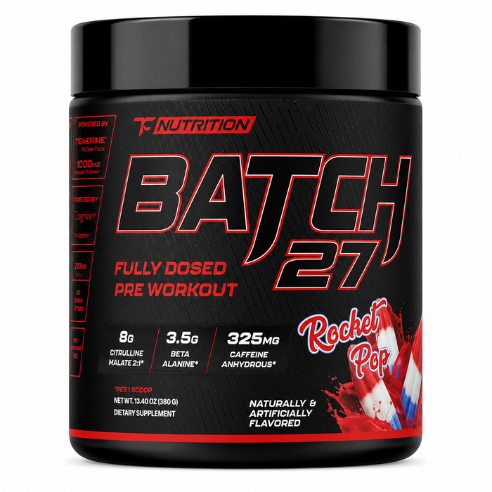 TC Nutrition Batch 27 Pre Workout 40/20 Servings