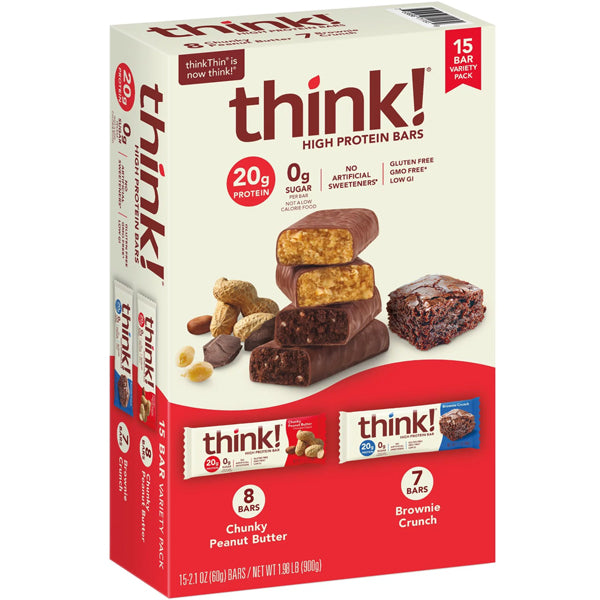 Think! High Protein Bars 15pk