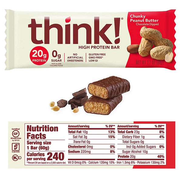 Think! High Protein Bars 15pk