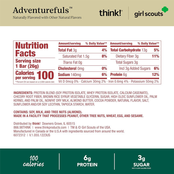 Think! High Protein Mini Snack Bars 15pk